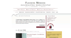 Desktop Screenshot of meresse-avocat.com